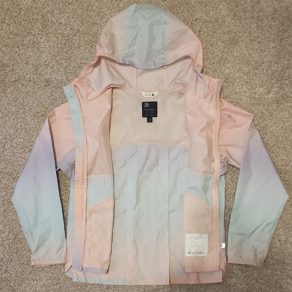 Colorful Gradient Hooded Jacket - Picture 2 of 4